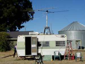 The luxurious Field Day Satellite Station.